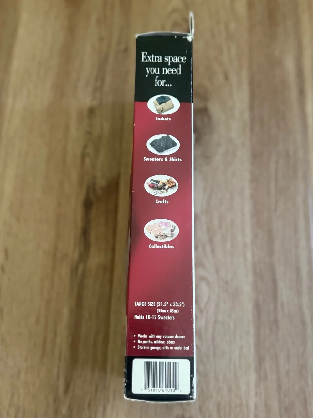 Original Space Bags Vacuum-Seal Storage Packs – 2 Large Size Plus Bonus Bag